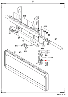 Rolamento Deslocamento - <p>Rolamento Deslocamento Toyota s/8</p><p>FG/FD 20-35</p><p>D- 47 / A - 25 / F - 20</p>